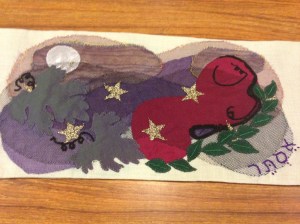 Esther on scroll binder